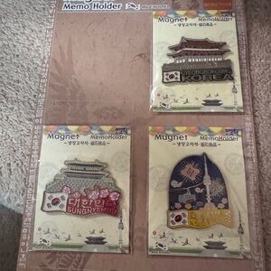 Korea Souvenir Magnet Set